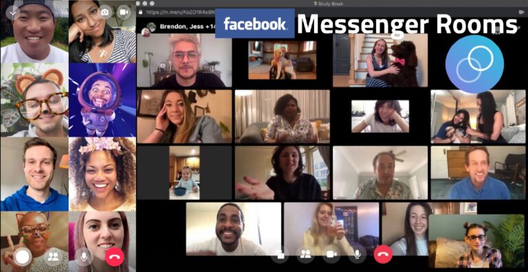 Επανάσταση: Messenger Rooms από το Facebook για ομαδικές βιντεοδιασκέψεις εως 50 άτομα…