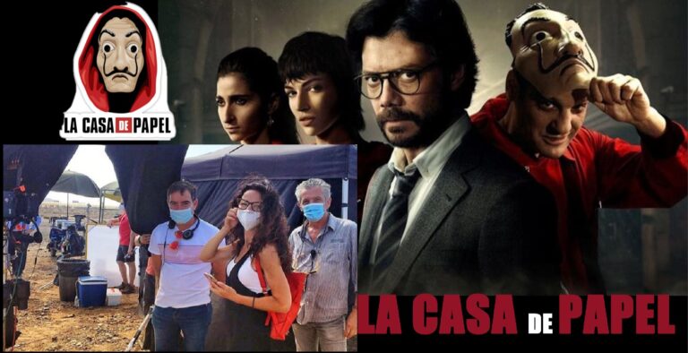 Mε μάσκες τα γυρίσματα της 5ης σεζόν La Casa de Papel: Στο ….Πεντάγωνο ο professor…!