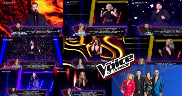 The Voice of Greece: Οι νικητές του ημιτελικού όλα τα (video+pics)