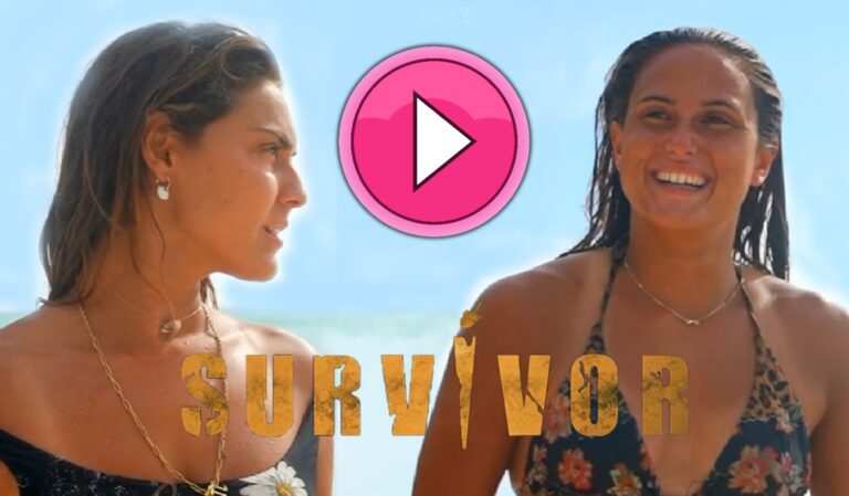 Survivor: Ασημίνα και Βρισηίδα αποφάσισαν να πετάξουν το πάνω τα μαγιώ τους και να λιαστούν, χωρίς να ενοχλούνται από τις κάμερες.(video)