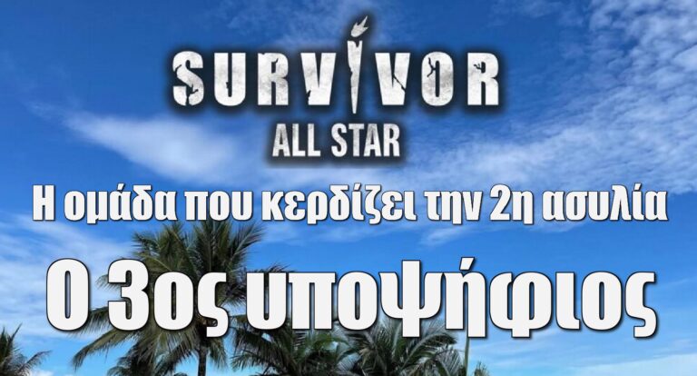 Survivor All Star spoiler 10/4: ΠΑΝΙΚΟΣ – Η ομάδα που κερδίζει την 2η ασυλία και ο 3ος υποψήφιος προς αποχώρηση